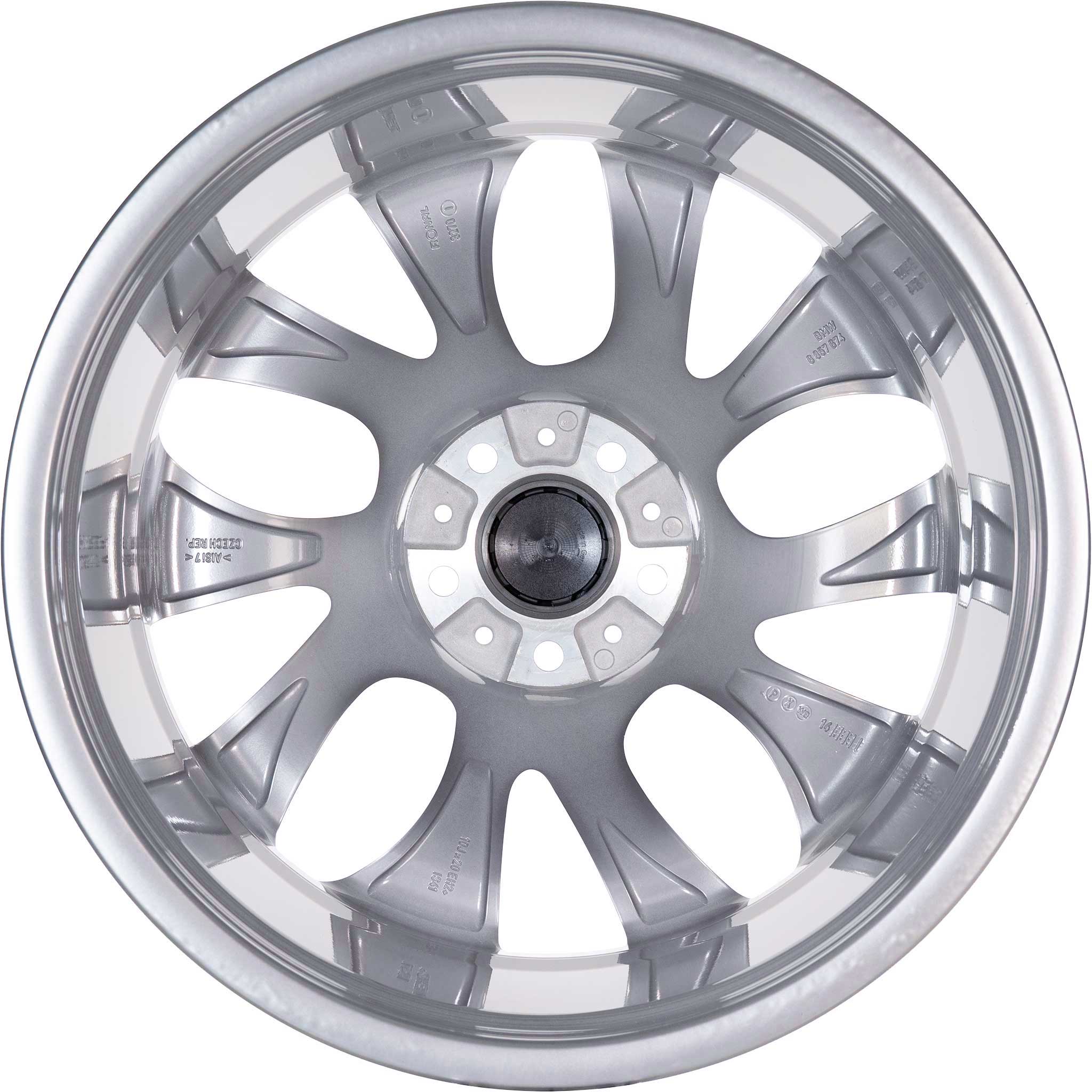 BMW 457 Ferric Grey with Bright Turned Alloy Wheel Product Image #3