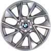 BMW 457 Ferric Grey with Bright Turned Wheel Img 1