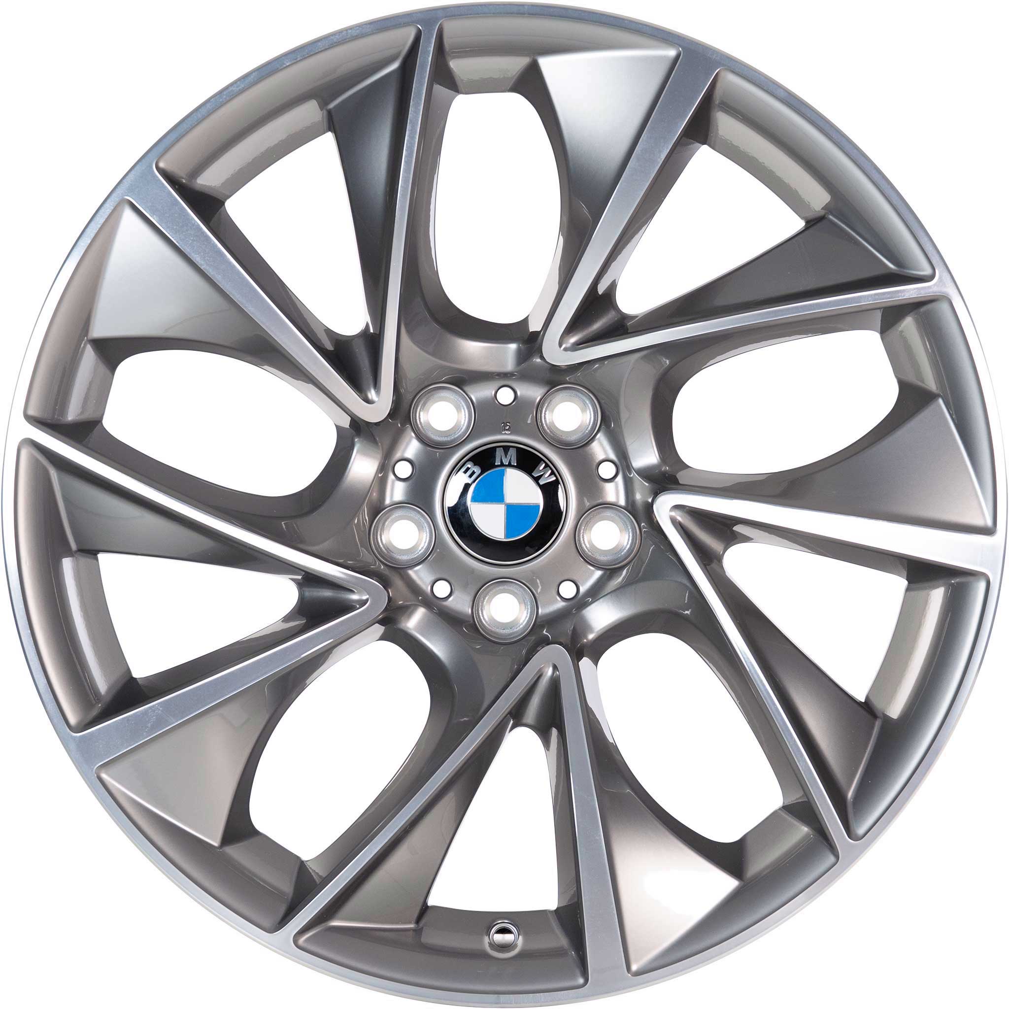 BMW 457 Ferric Grey with Bright Turned Alloy Wheel Product Image #1