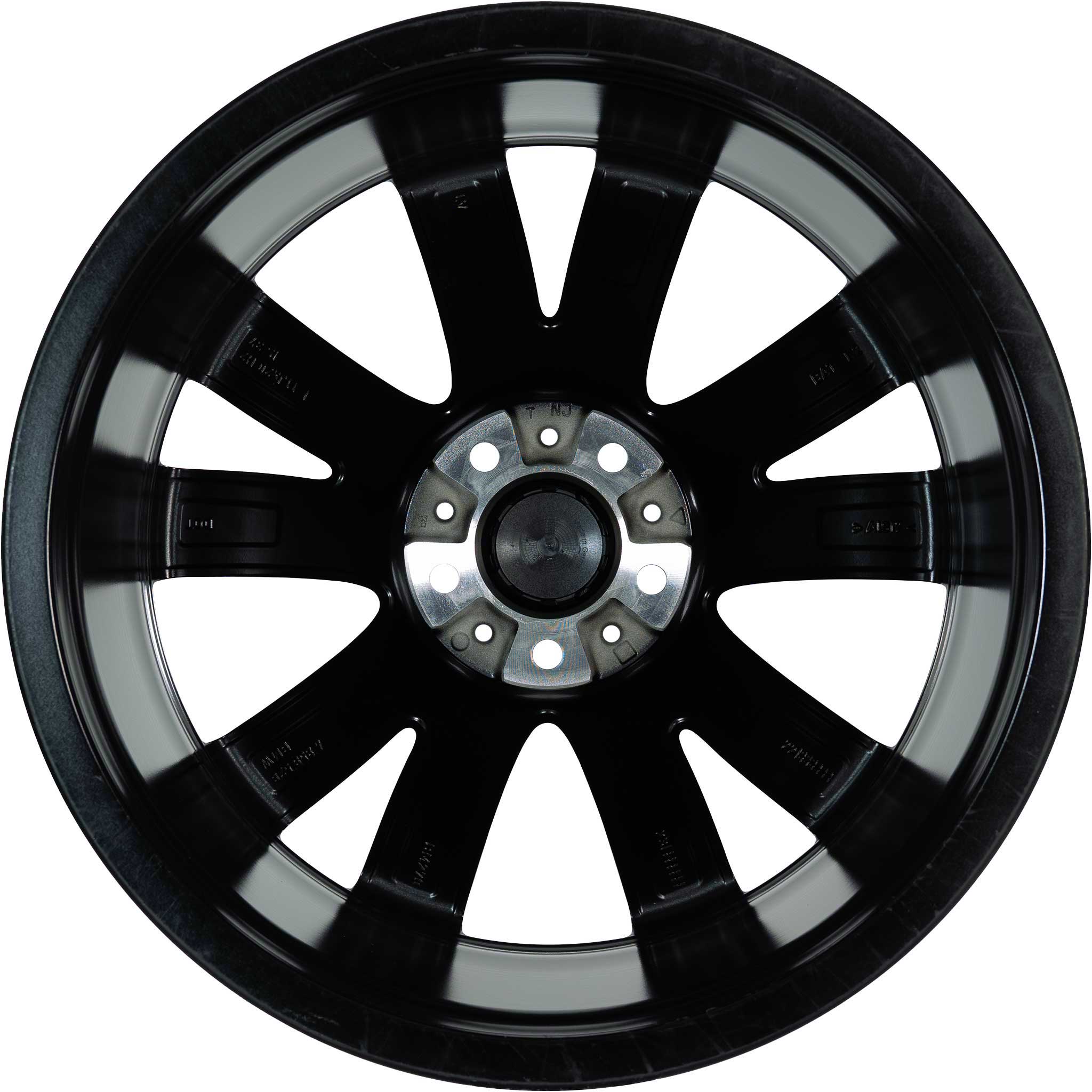 BMW 491 Black with Bright Turned Alloy Wheel Product Image #3