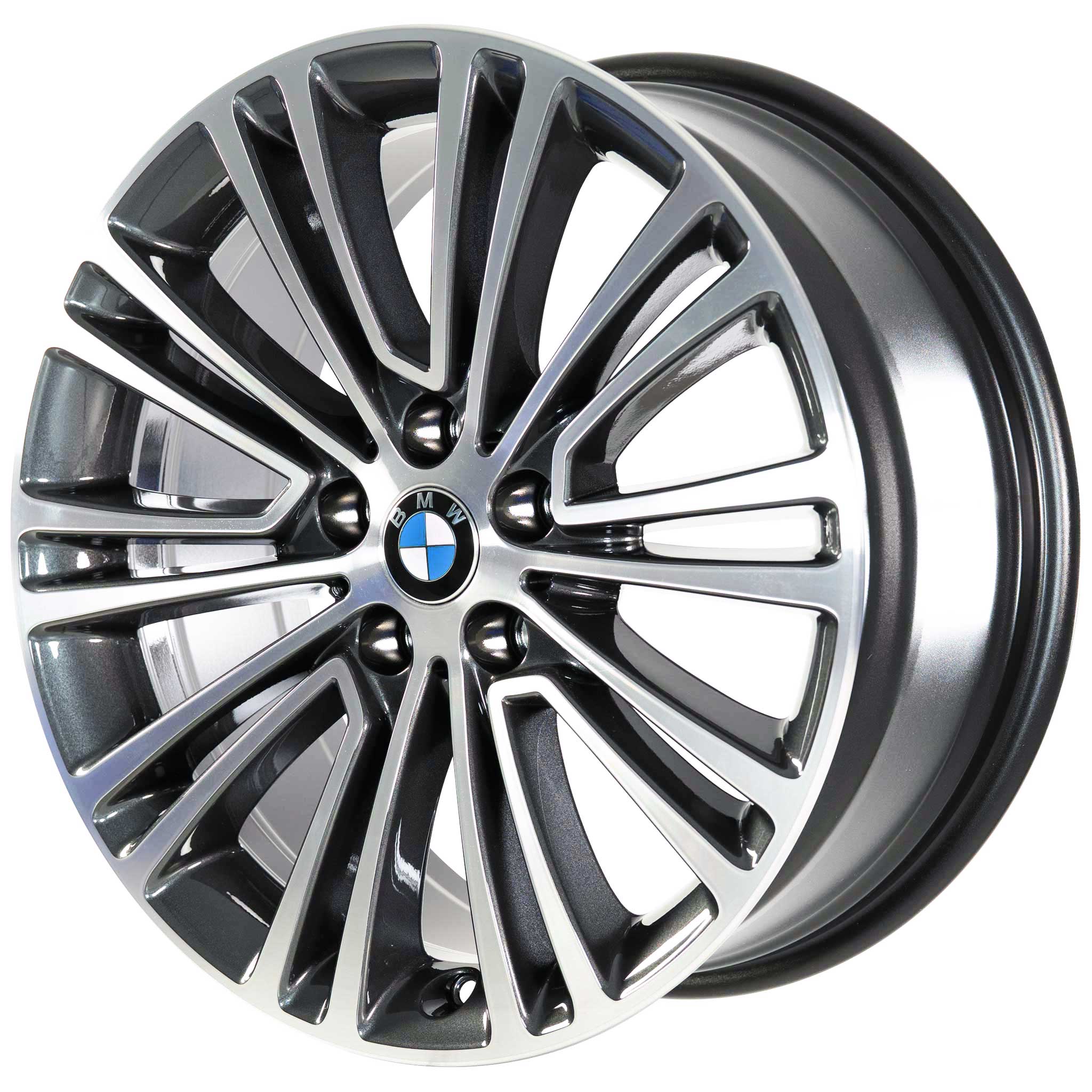BMW 634 Orbit Grey with Bright Turned Alloy Wheel Product Image #2