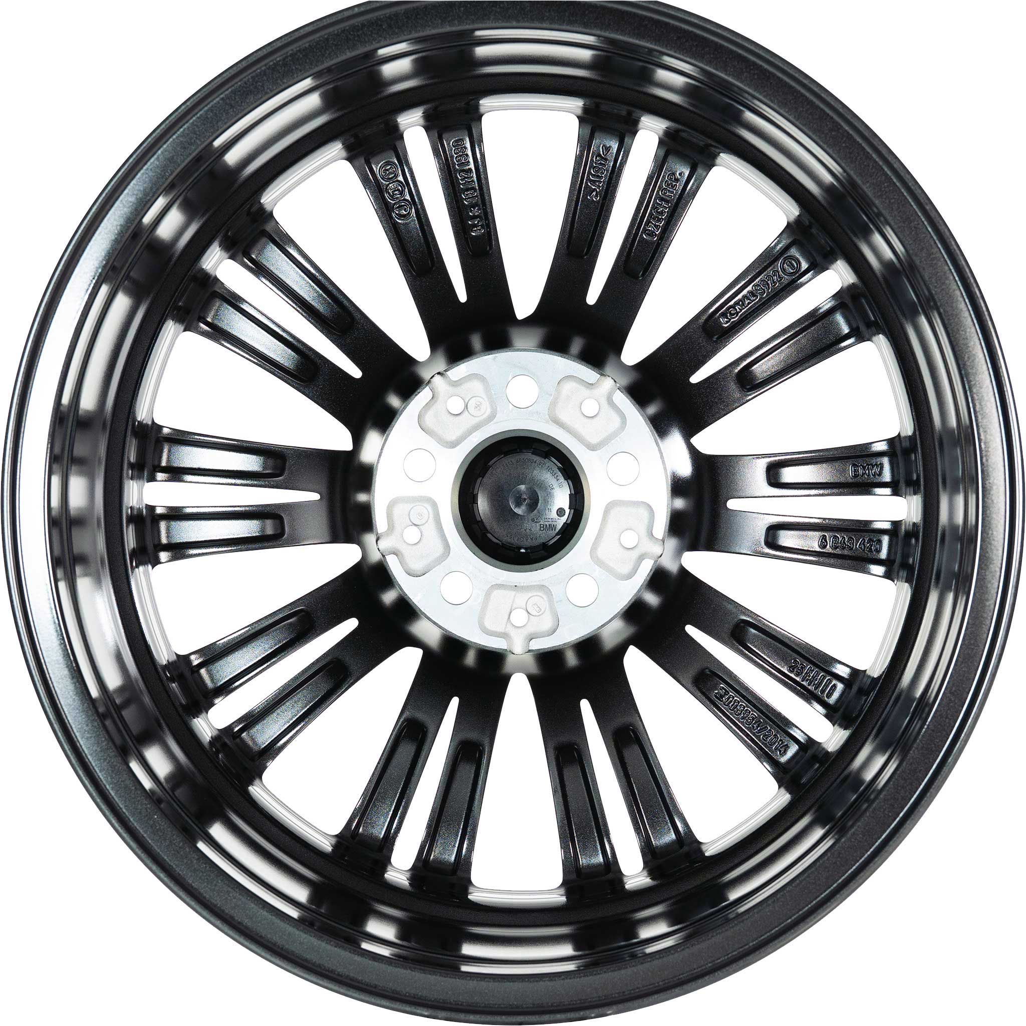 BMW 634 Orbit Grey with Bright Turned Alloy Wheel Product Image #3