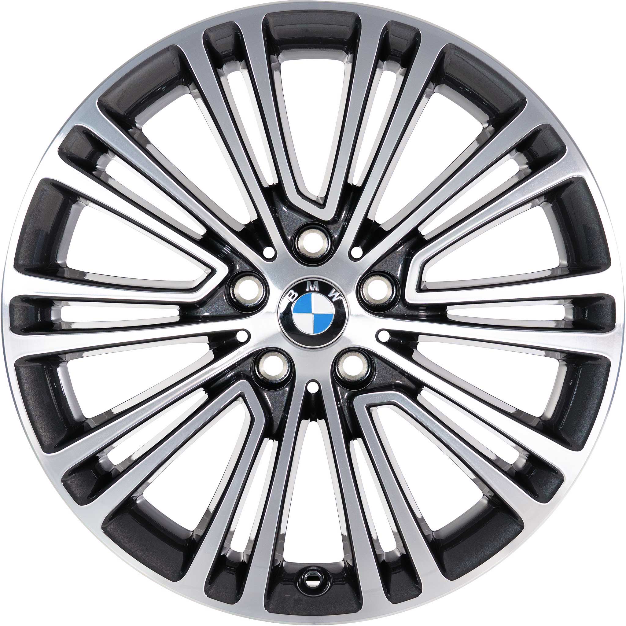BMW 634 Orbit Grey with Bright Turned Alloy Wheel Product Image #1