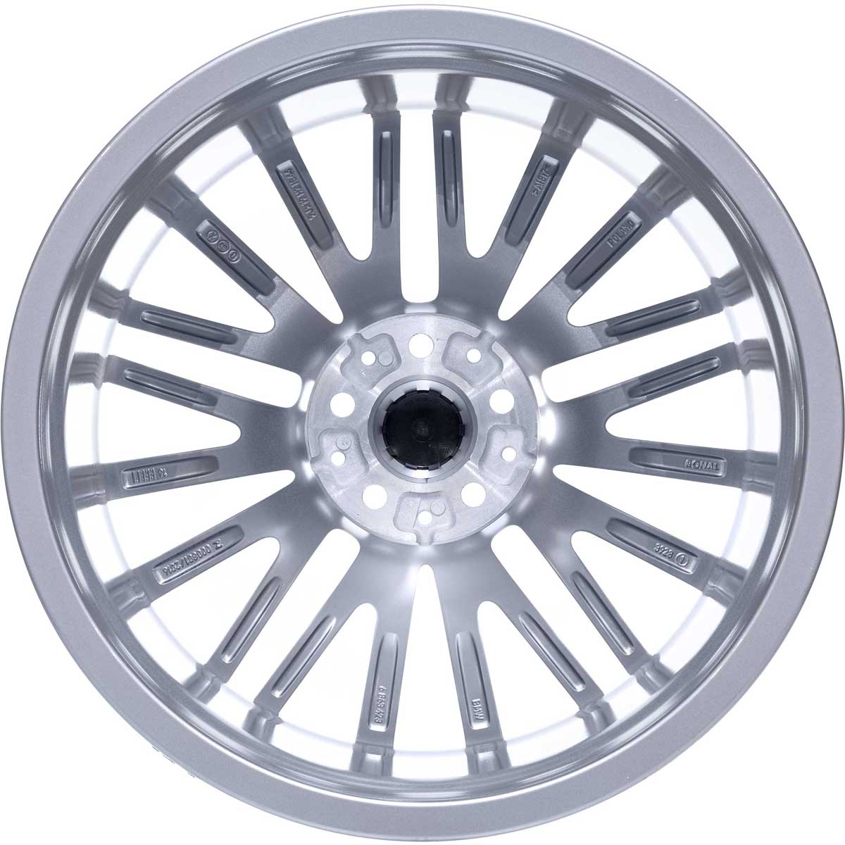 BMW 635 Ferric Grey with Bright Turned Alloy Wheel Product Image #3