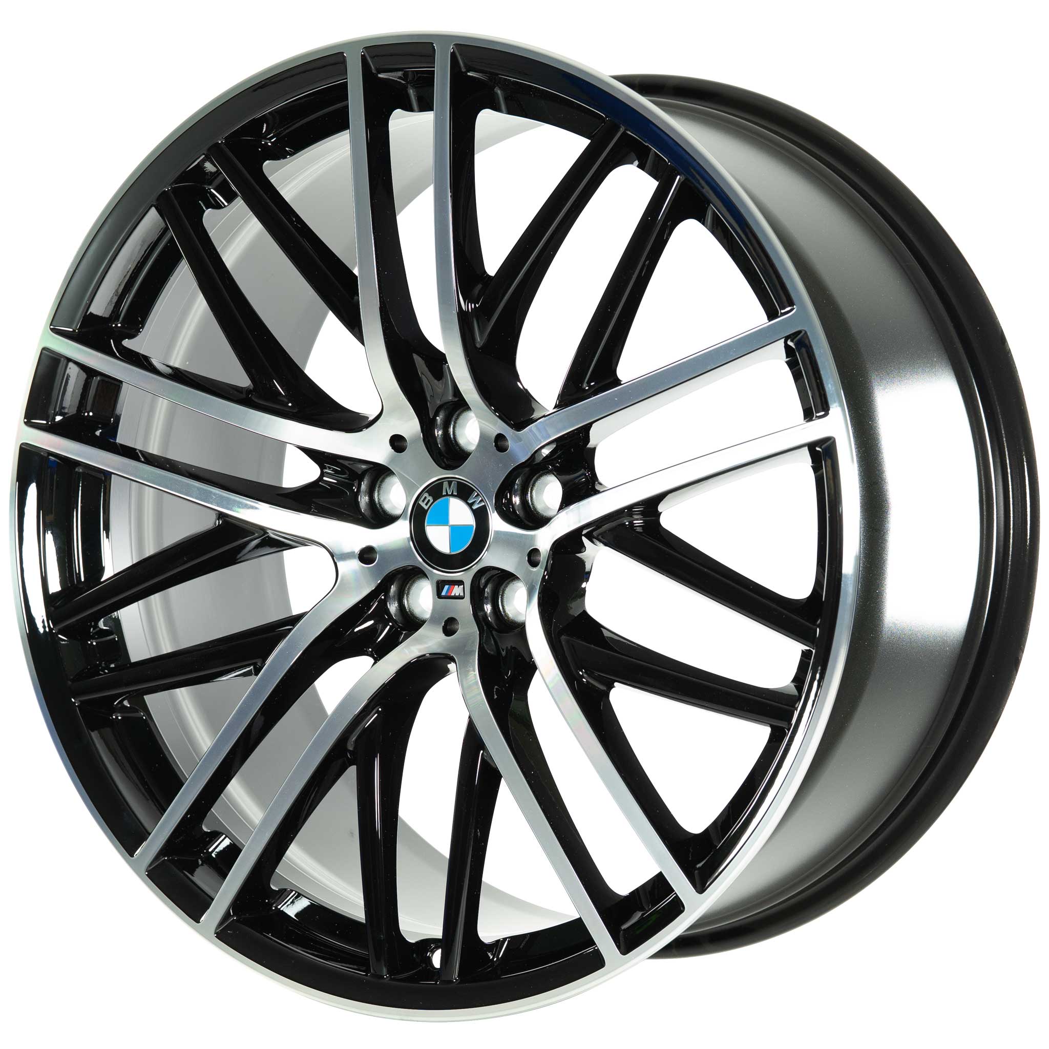 BMW 650M Forged Black with Bright Turned Alloy Wheel Product Image #2