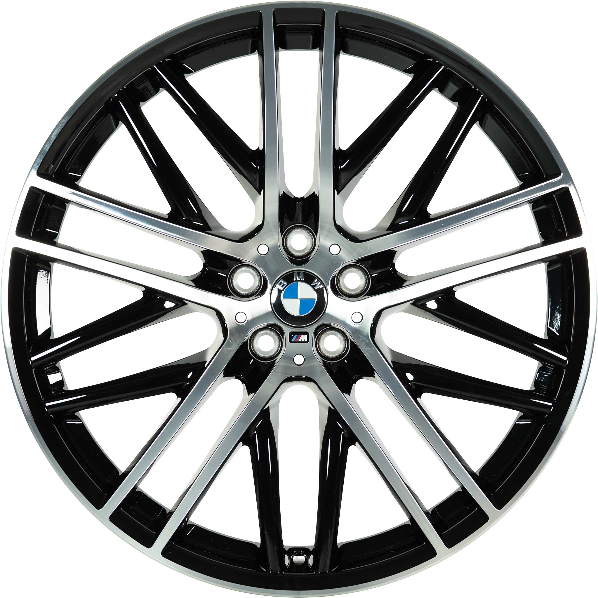 BMW 650M Forged Black with Bright Turned Alloy Wheel Product Image #1