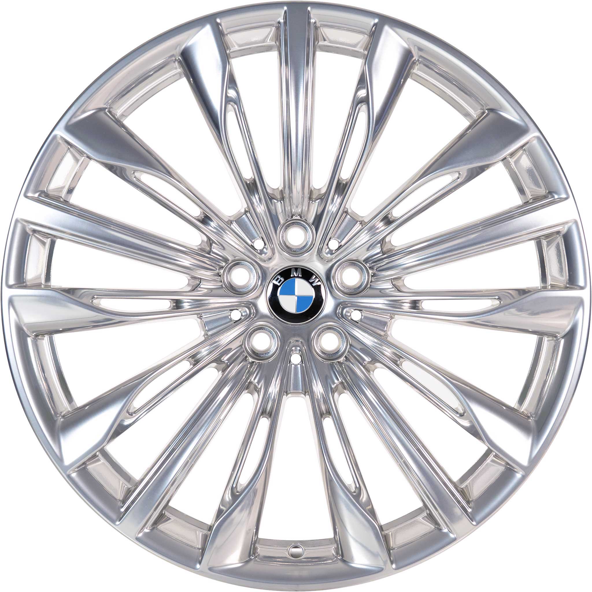 BMW 646 Highly Polished Alloy Wheel Product Image #1