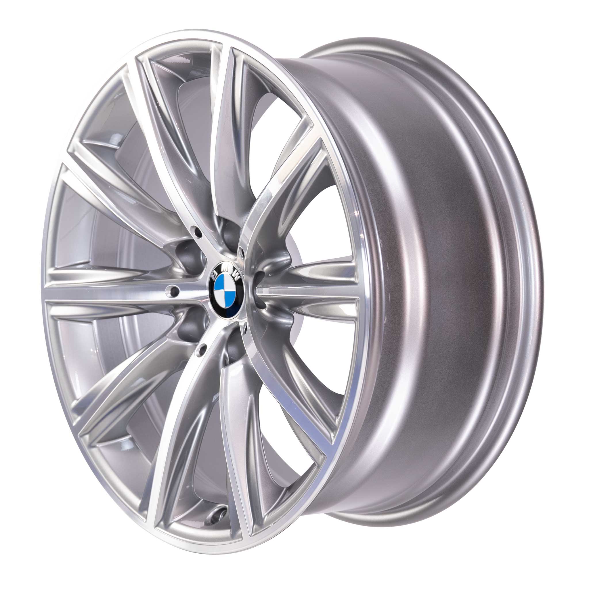BMW 684 Ferric Grey with Bright Turned Alloy Wheel Product Image #2