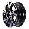 BMW 689 Jet Black with Bright Turned Wheel Img 2
