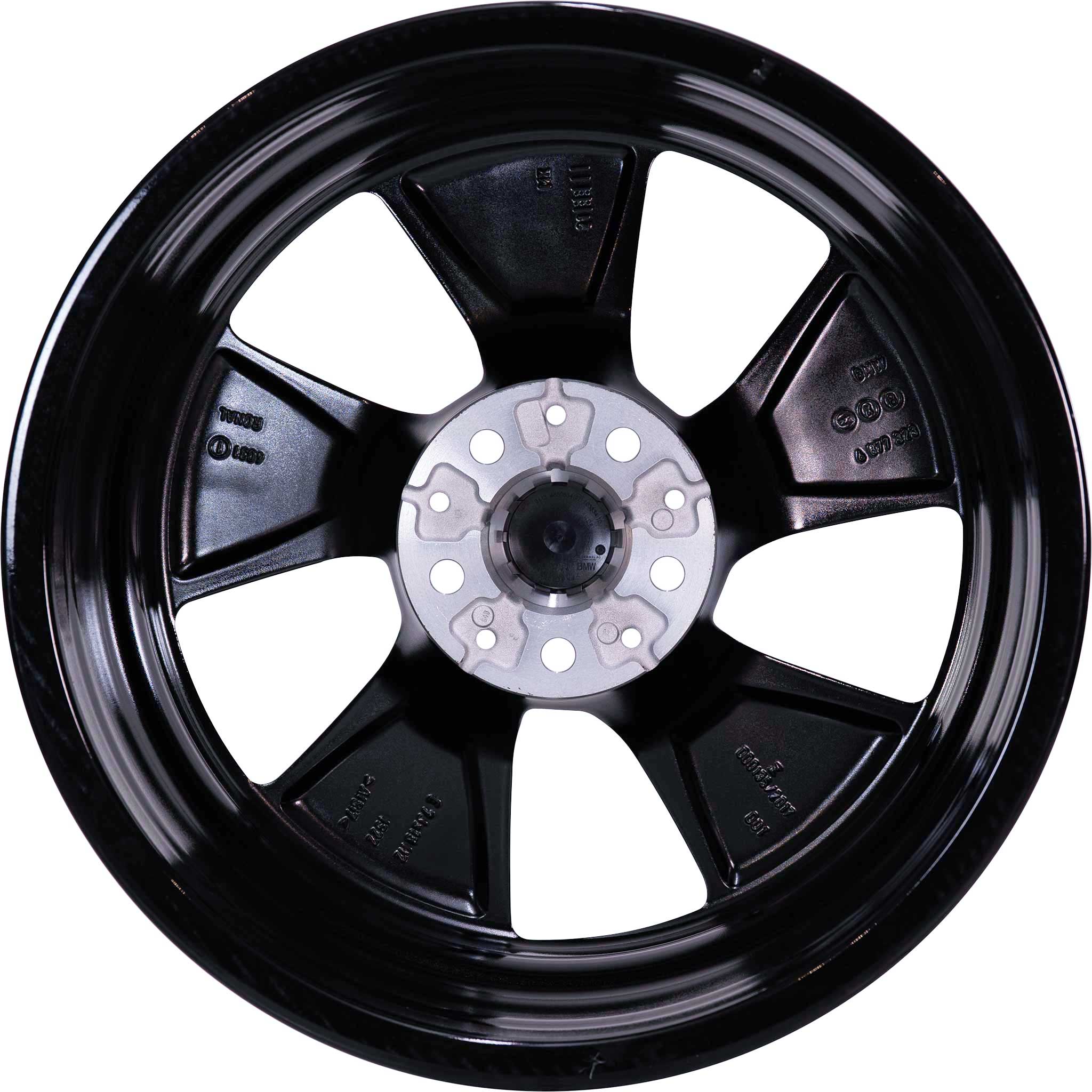 BMW 689 Jet Black with Bright Turned Alloy Wheel Product Image #3