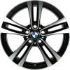 BMW 397 Jet Black with Bright Turned Wheel Img 1