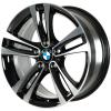 BMW 397 Jet Black with Bright Turned Wheel Img 2