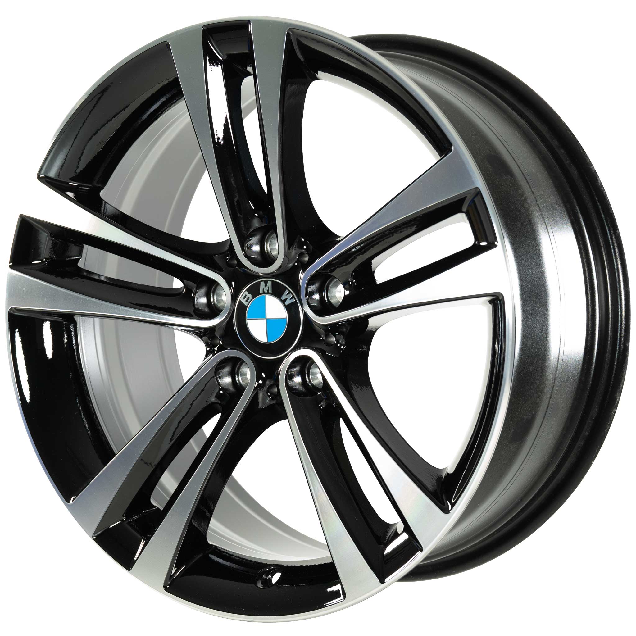 BMW 397 Jet Black with Bright Turned Alloy Wheel Product Image #2