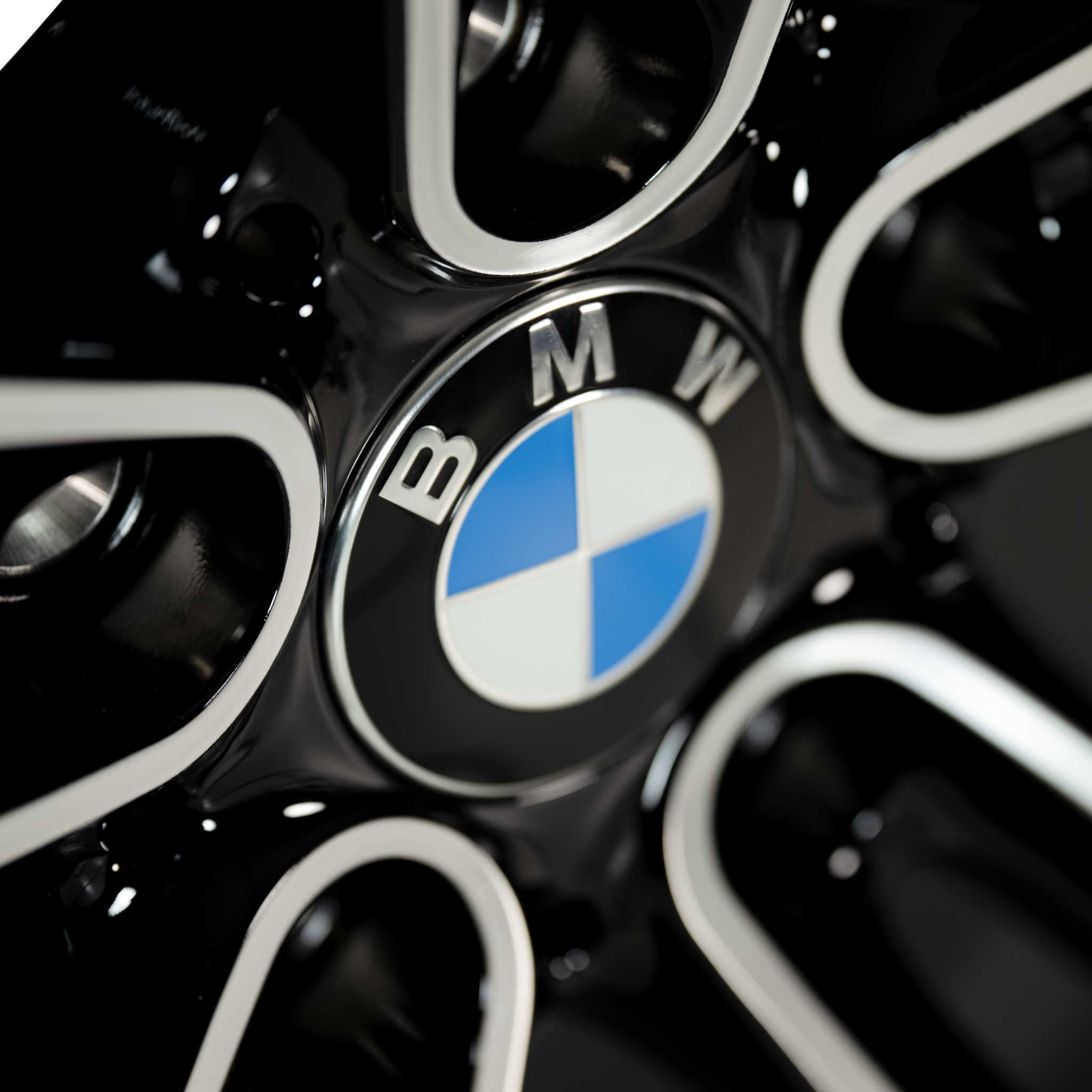 BMW 397 Jet Black with Bright Turned Alloy Wheel Product Image #4