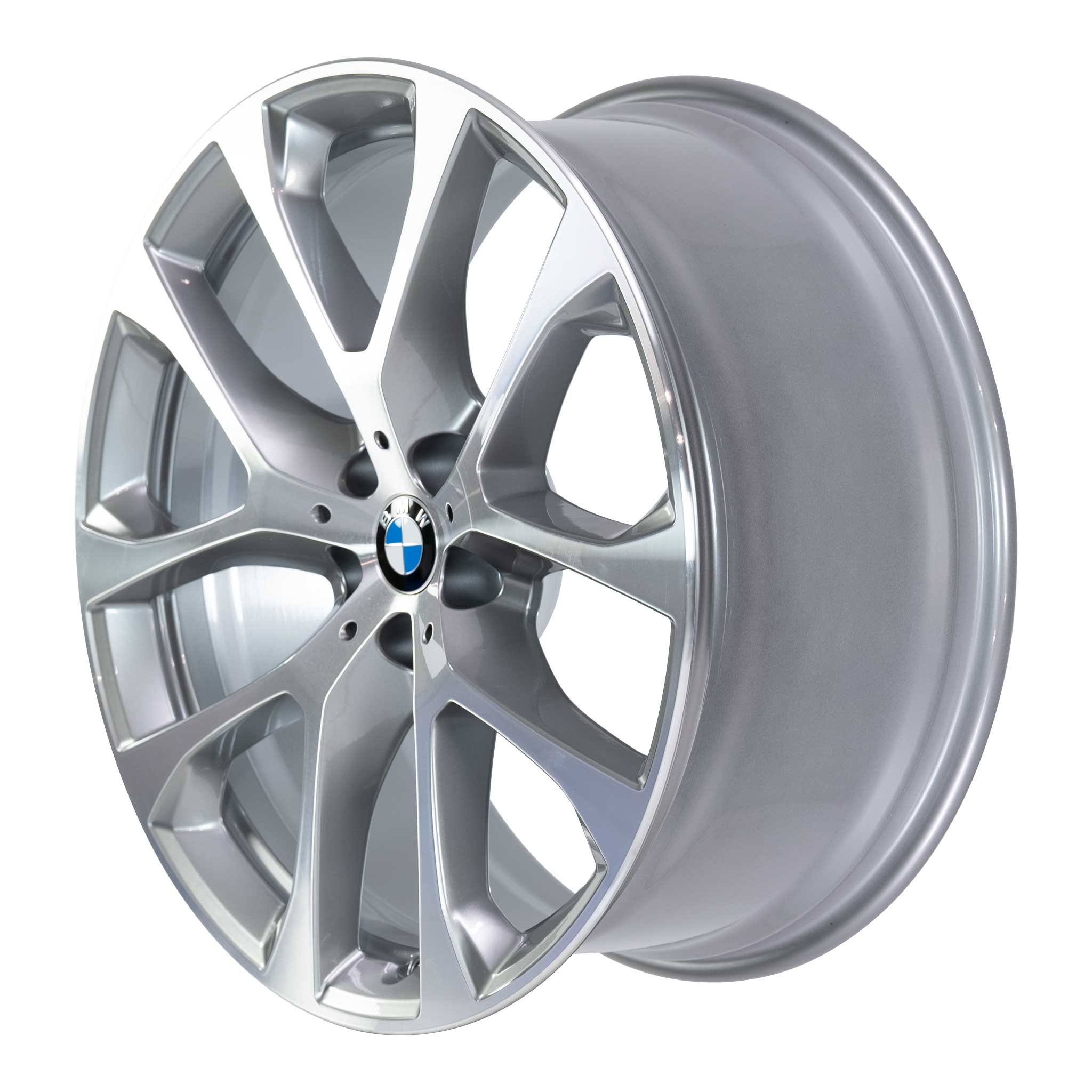 BMW 738 Ferric Grey with Bright Turned Alloy Wheel Product Image #2