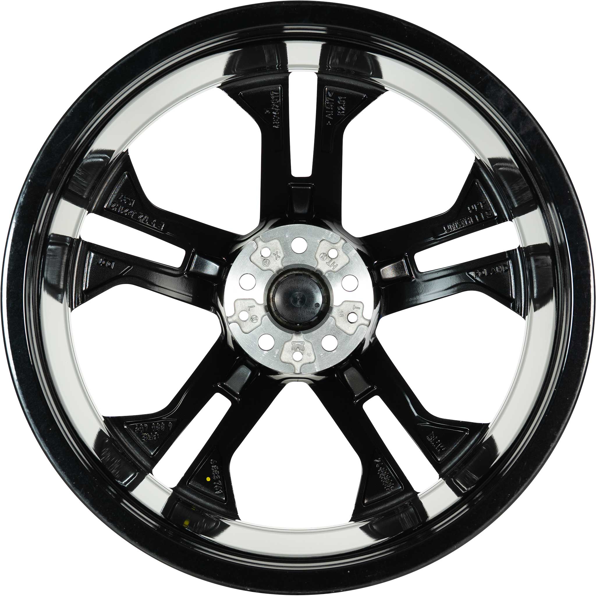 BMW 744 Orbit Grey with Bright Turned Alloy Wheel Product Image #3
