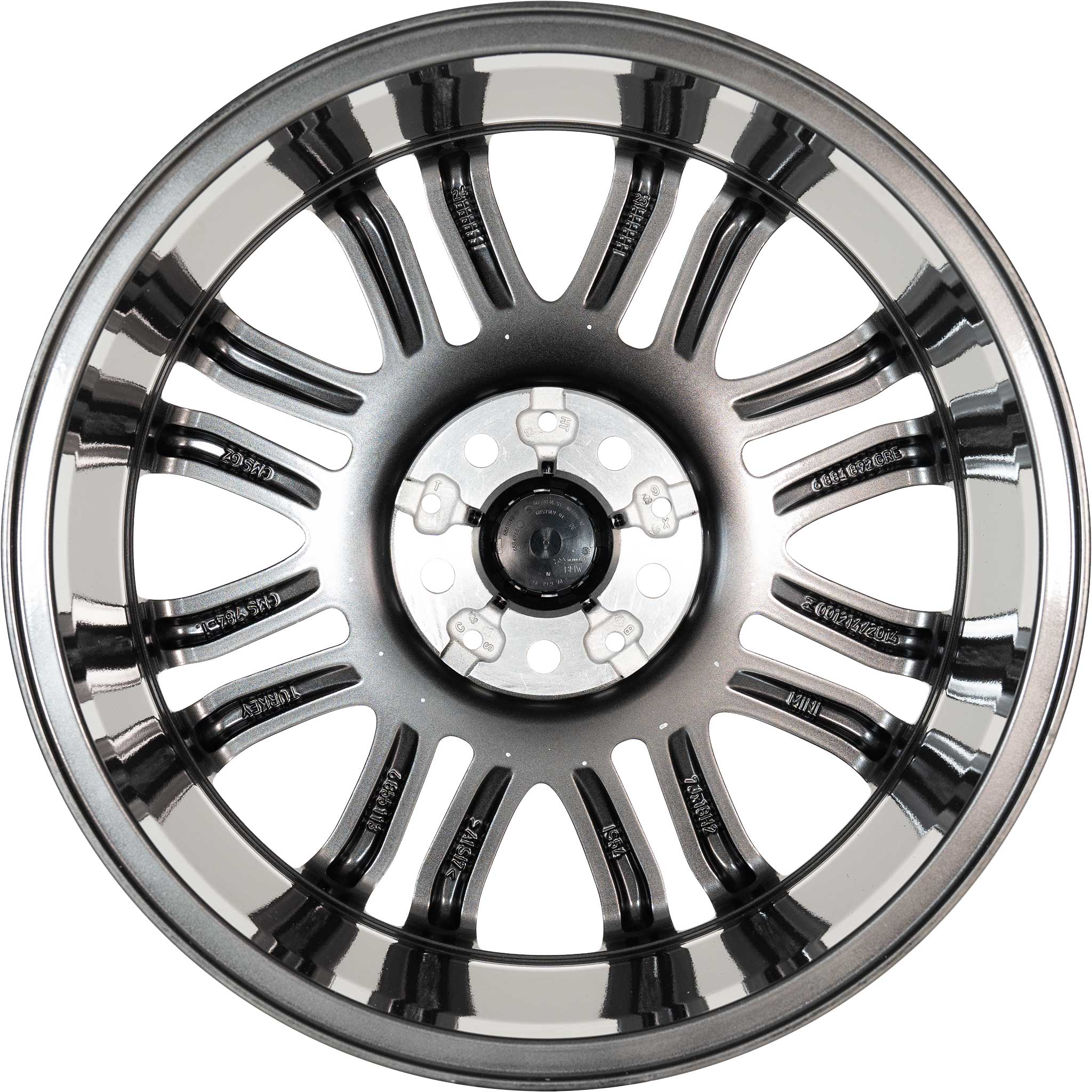 Mini 504 Vanity Spoke Spectre Grey Alloy Wheel Product Image #3