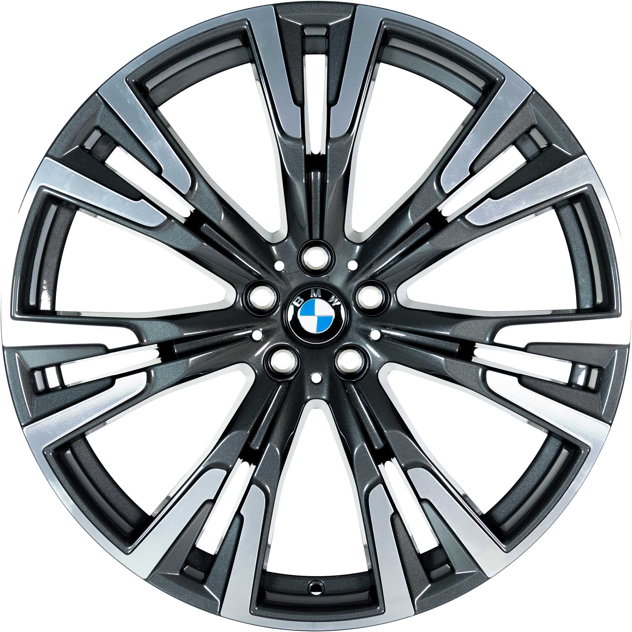 BMW 756 Orbit Grey with Bright Turned Alloy Wheel Product Image #1