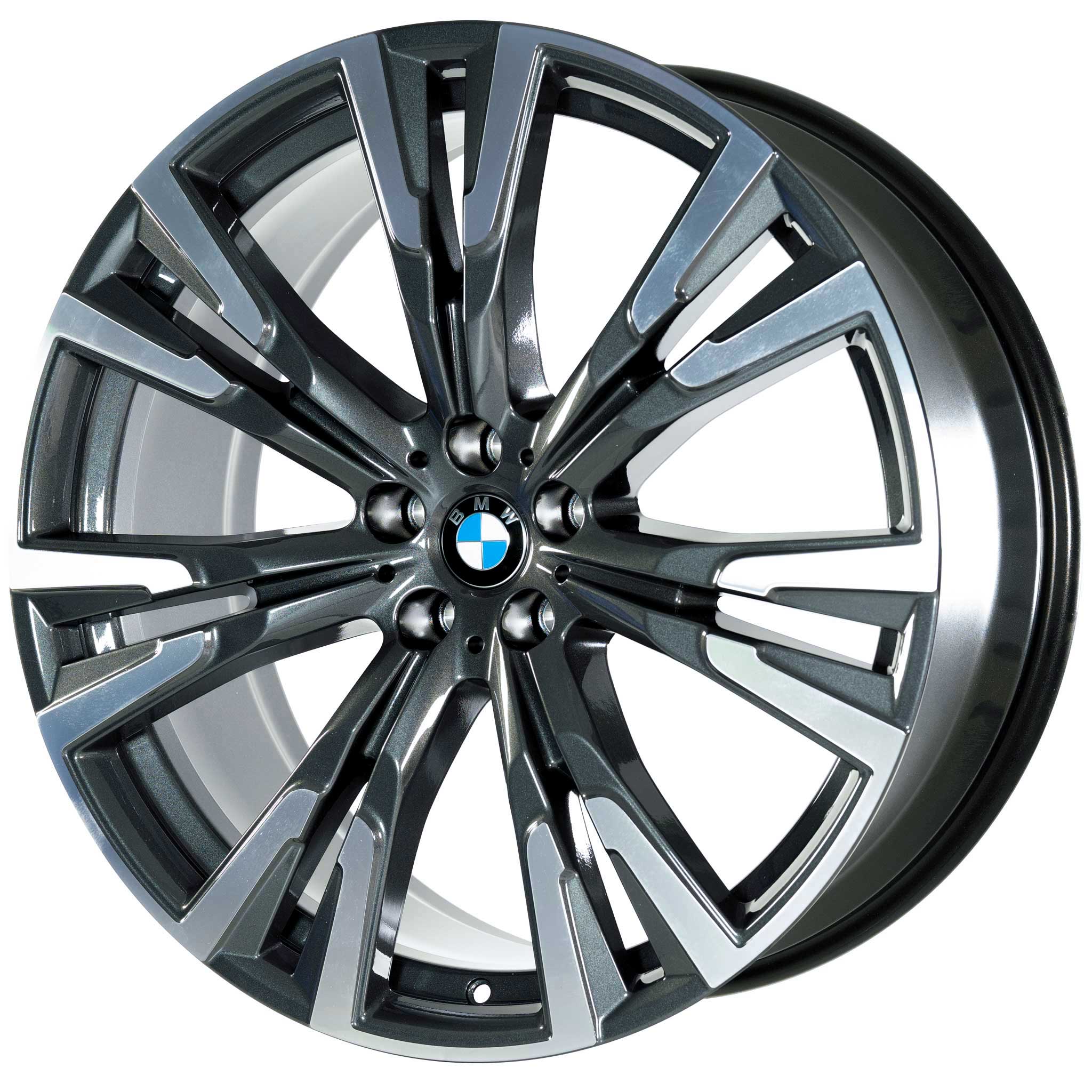 BMW 756 Orbit Grey with Bright Turned Alloy Wheel Product Image #2