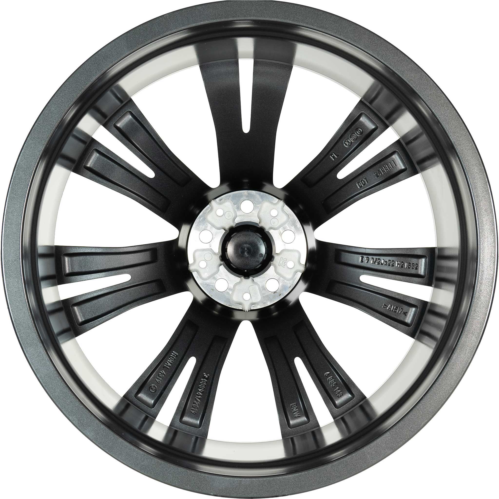 BMW 756 Orbit Grey with Bright Turned Alloy Wheel Product Image #3
