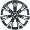 BMW 756 Orbit Grey with Bright Turned Wheel Img 1
