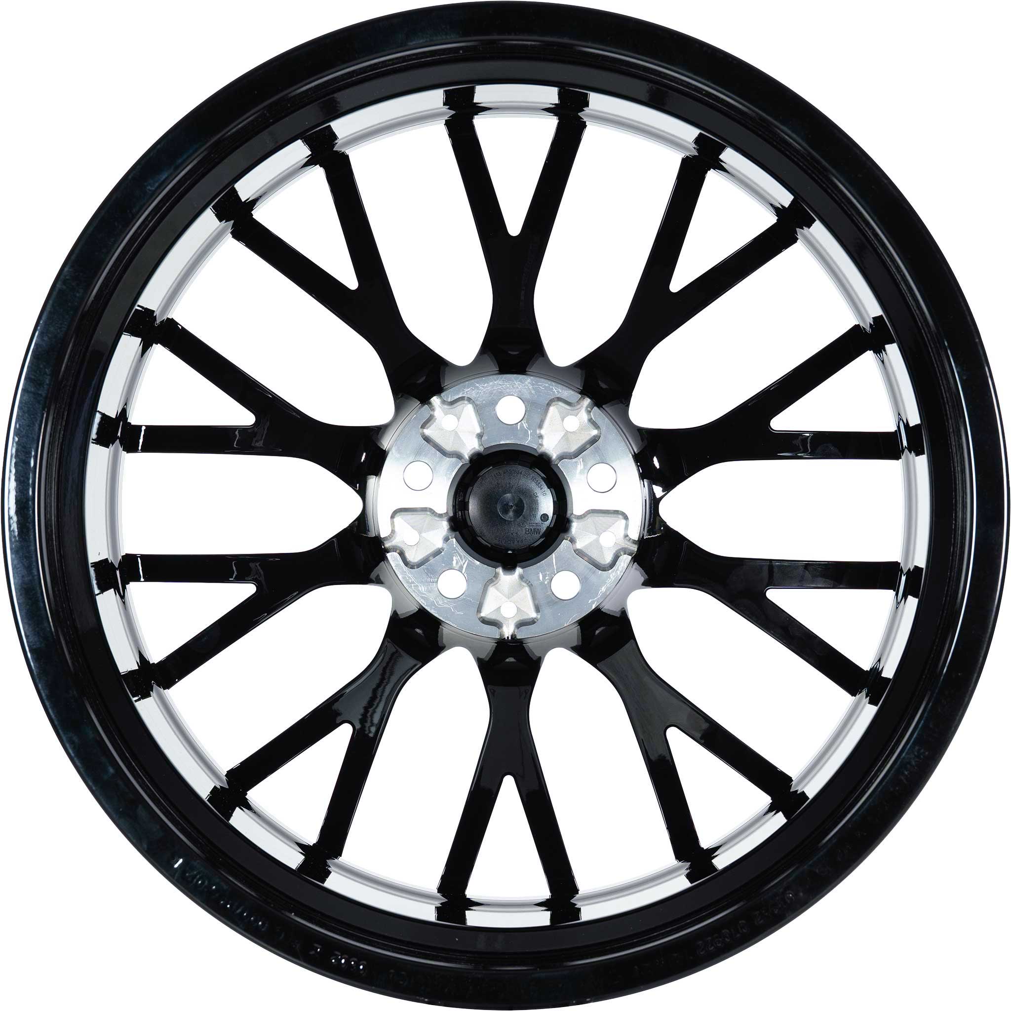 BMW 794M Forged Jet Black with Bright Turned Alloy Wheel Product Image #3