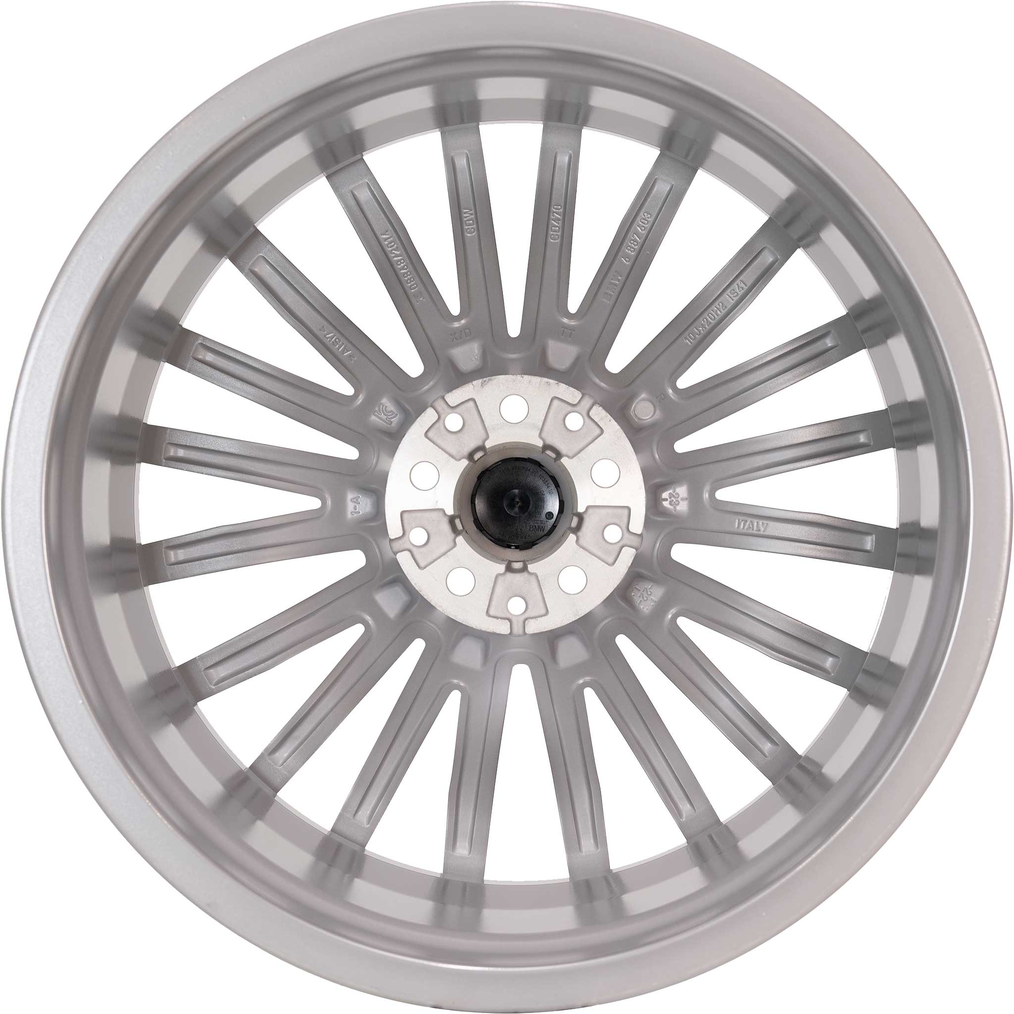BMW 777 Ferric Grey with Bright Turned Alloy Wheel Product Image #3