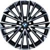 BMW 839I Jet Black with Bright Turned Wheel Img 1