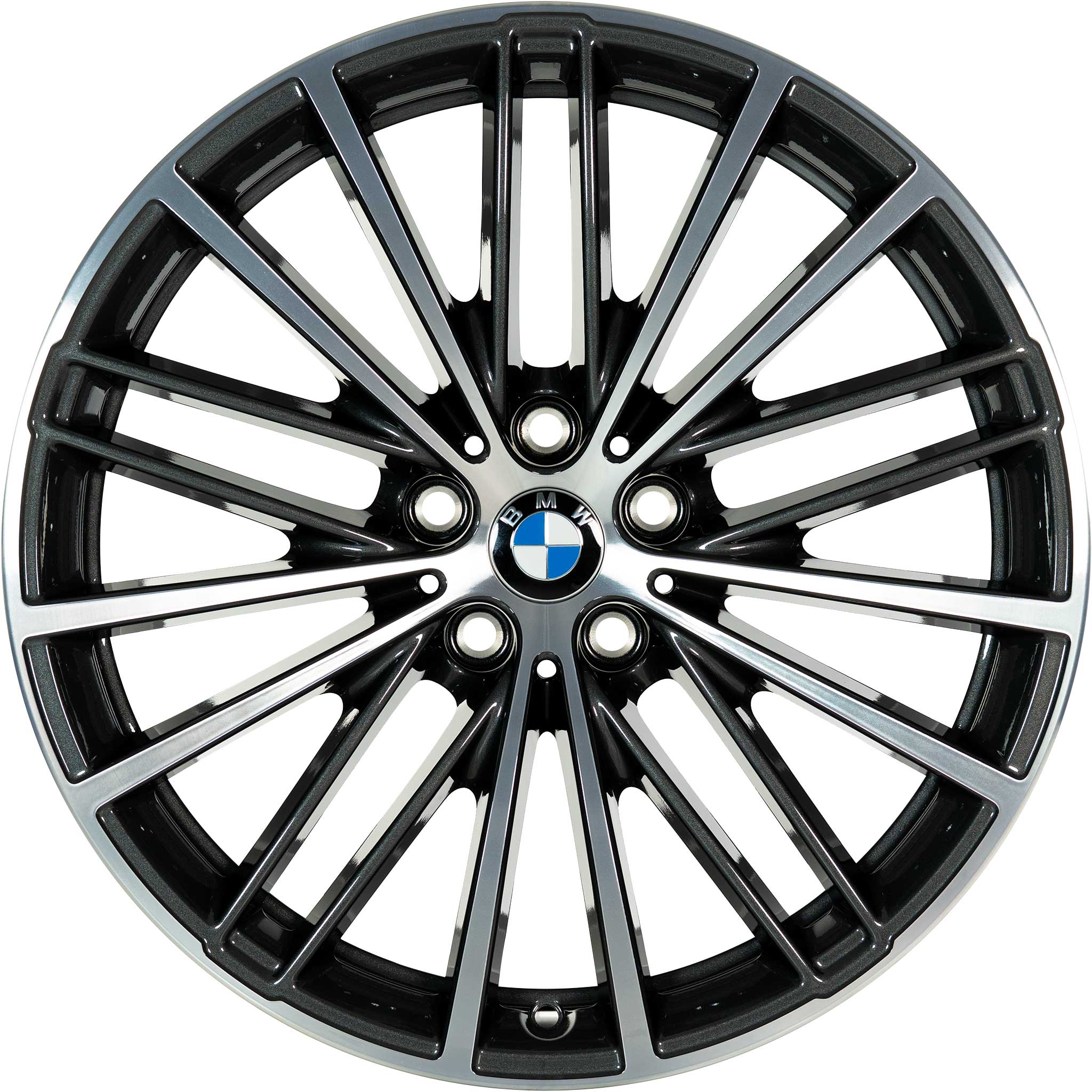BMW 635 Orbit Grey with Bright Turned Alloy Wheel Product Image #1