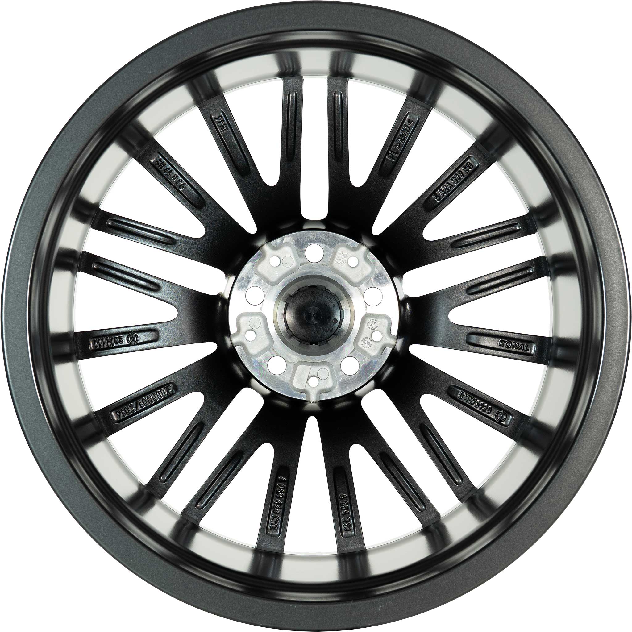 BMW 635 Orbit Grey with Bright Turned Alloy Wheel Product Image #3