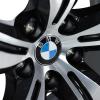 BMW 852 Midnight Grey with Bright Turned and Silver Inserts Wheel Img 4