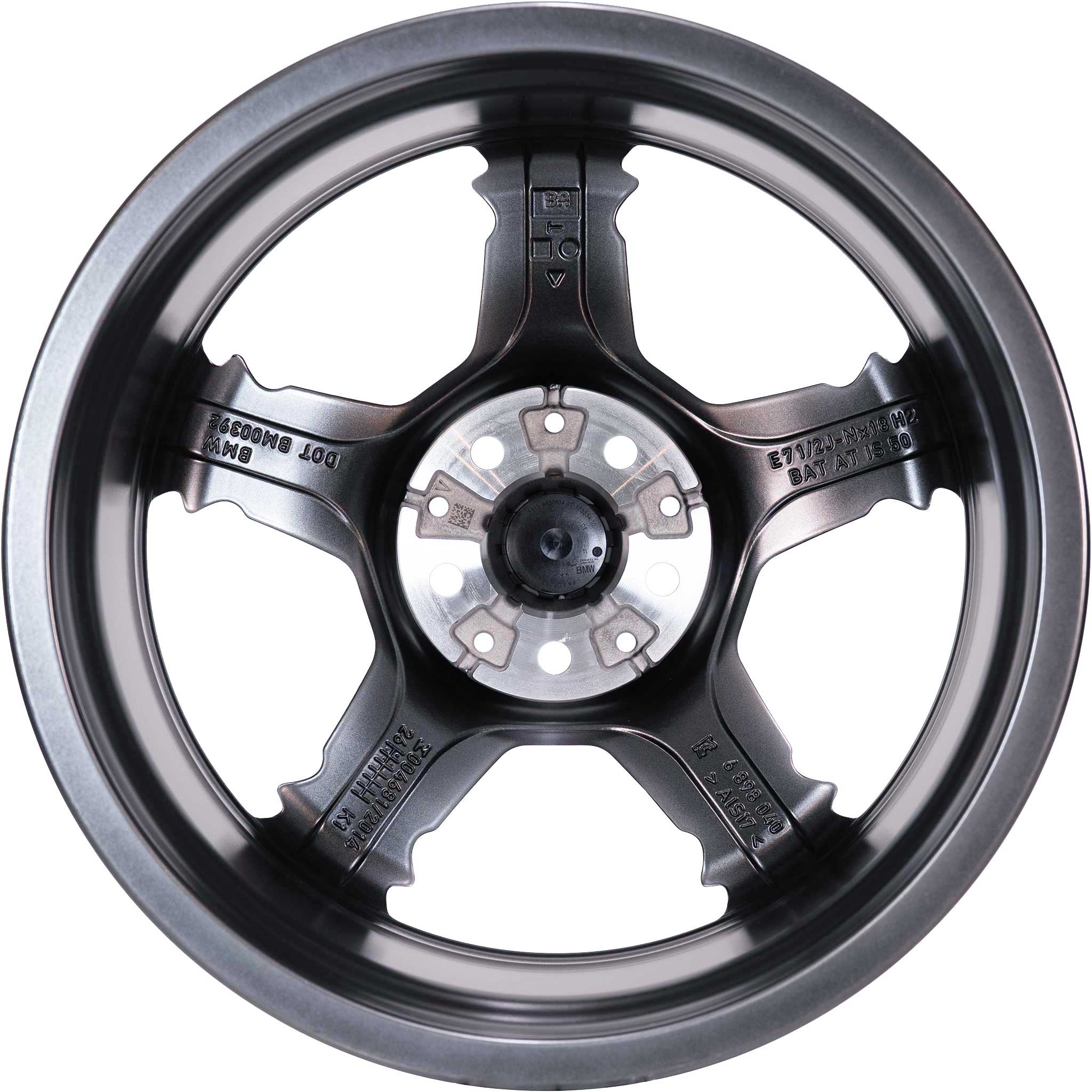 BMW 866 Lightning Grey With Bright Turned Alloy Wheel Product Image #3