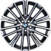 BMW 869I Frozen Midnight with Bright Turned Wheel Img 1