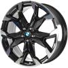 BMW 874M Jet Black Matt with Bright Turned Wheel Img 2
