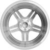 BMW 351M Décor Silver Wheel Img 2