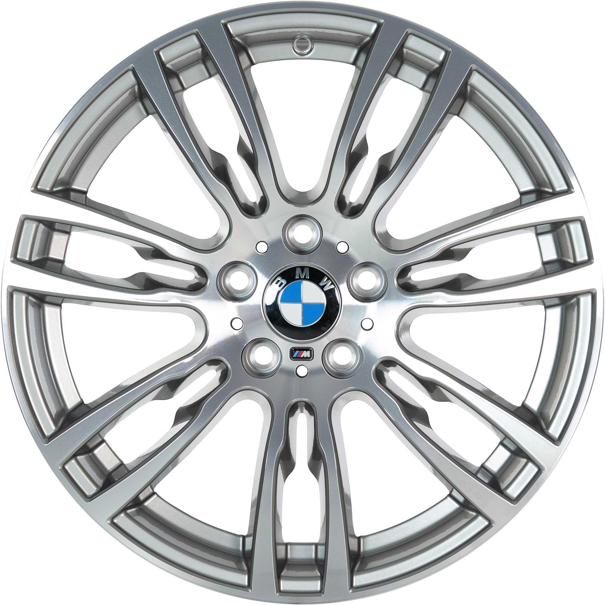 BMW 403M Ferric Grey with Bright Turned Alloy Wheel Product Image #1