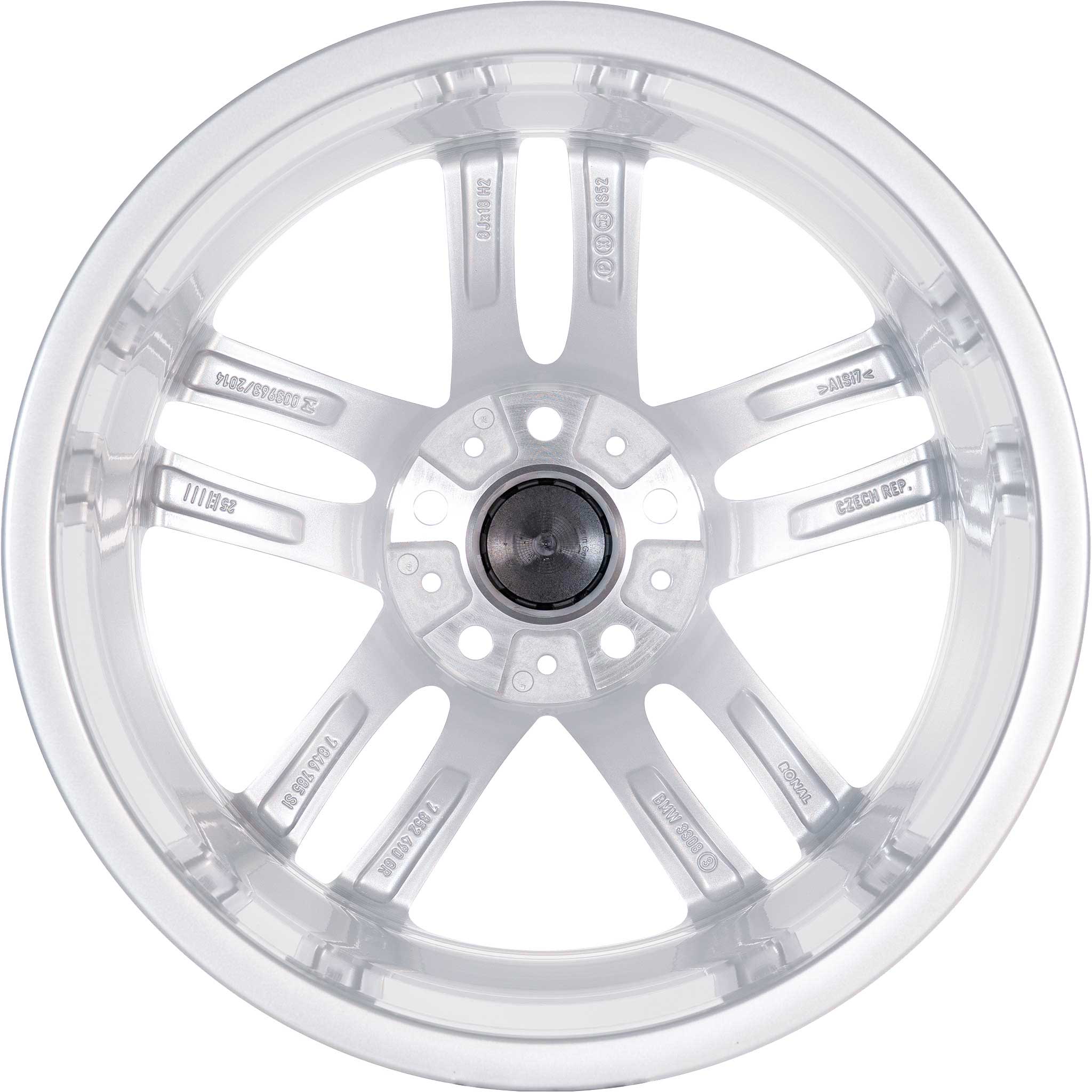 BMW 461M Décor Silver Alloy Wheel Product Image #3