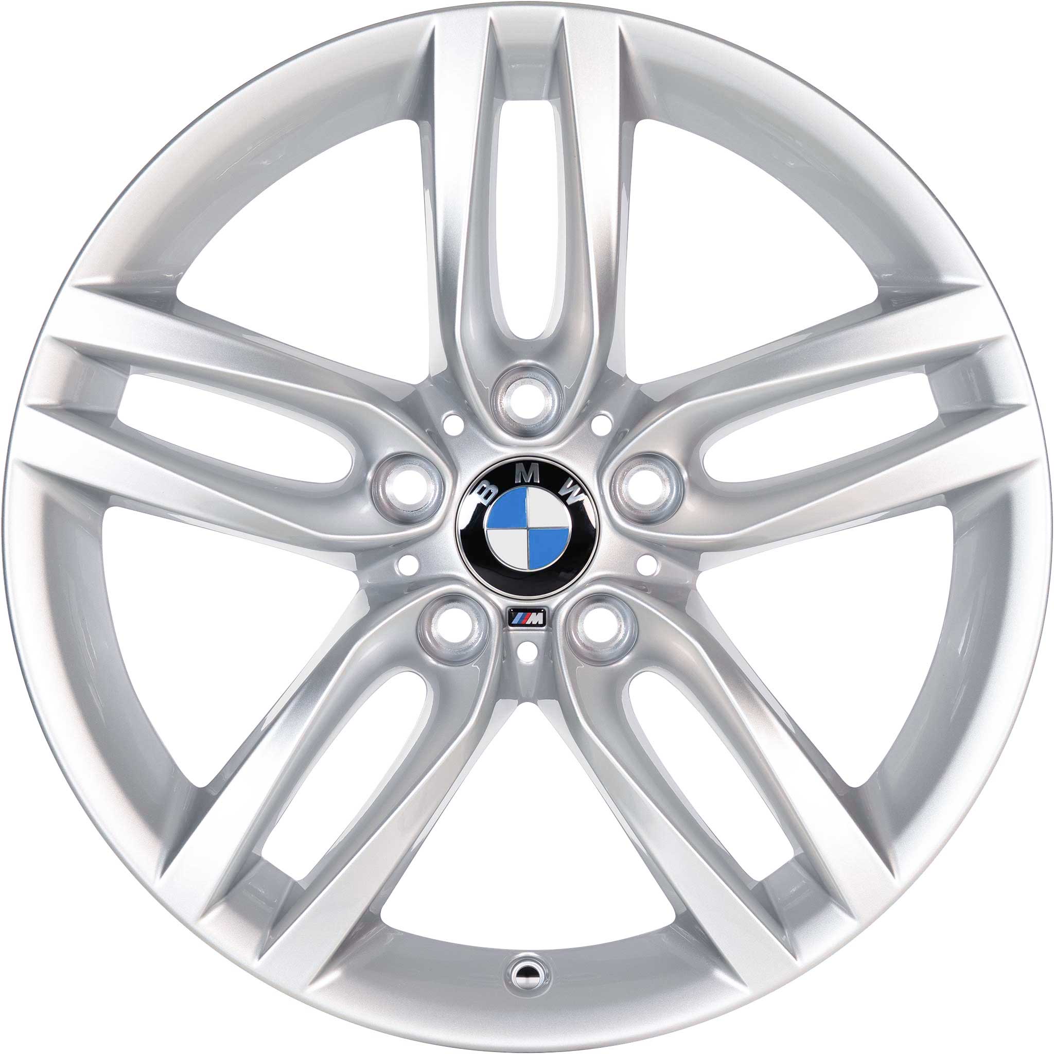 BMW 461M Décor Silver Alloy Wheel Product Image #1