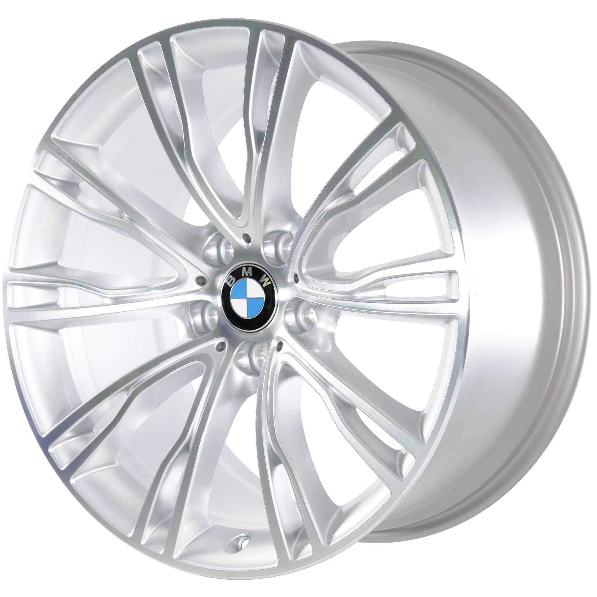 BMW 551i Silver with Bright Turned Alloy Wheel Product Image #2