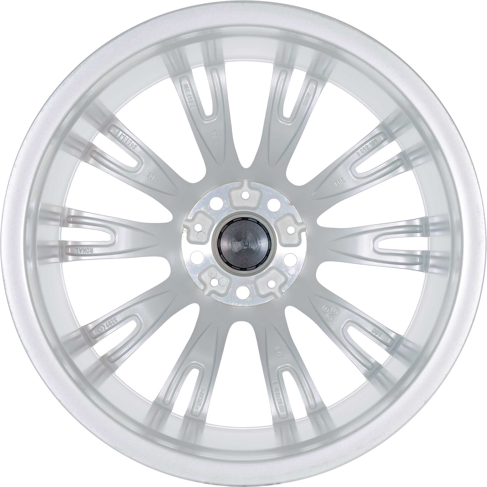 BMW 551i Silver with Bright Turned Alloy Wheel Product Image #3