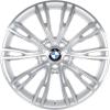 BMW 551i Silver with Bright Turned Wheel Img 1