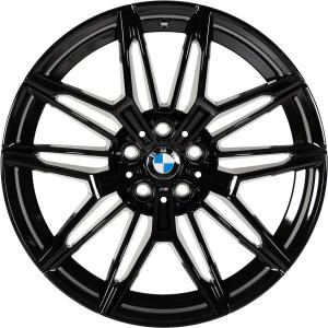 19" BMW 930M Black II Solid alloy wheel