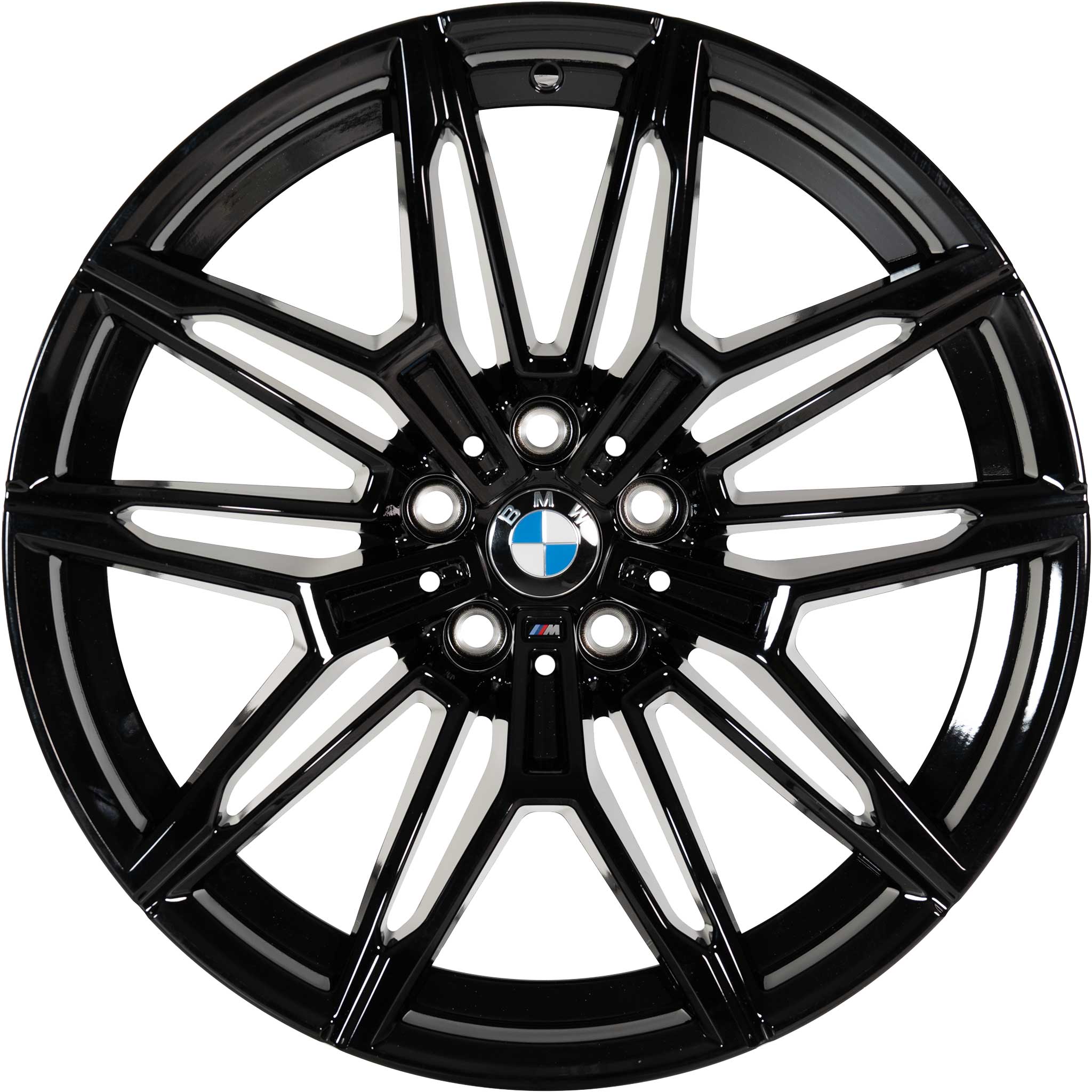 BMW 930M Black II Solid Alloy Wheel Product Image #1