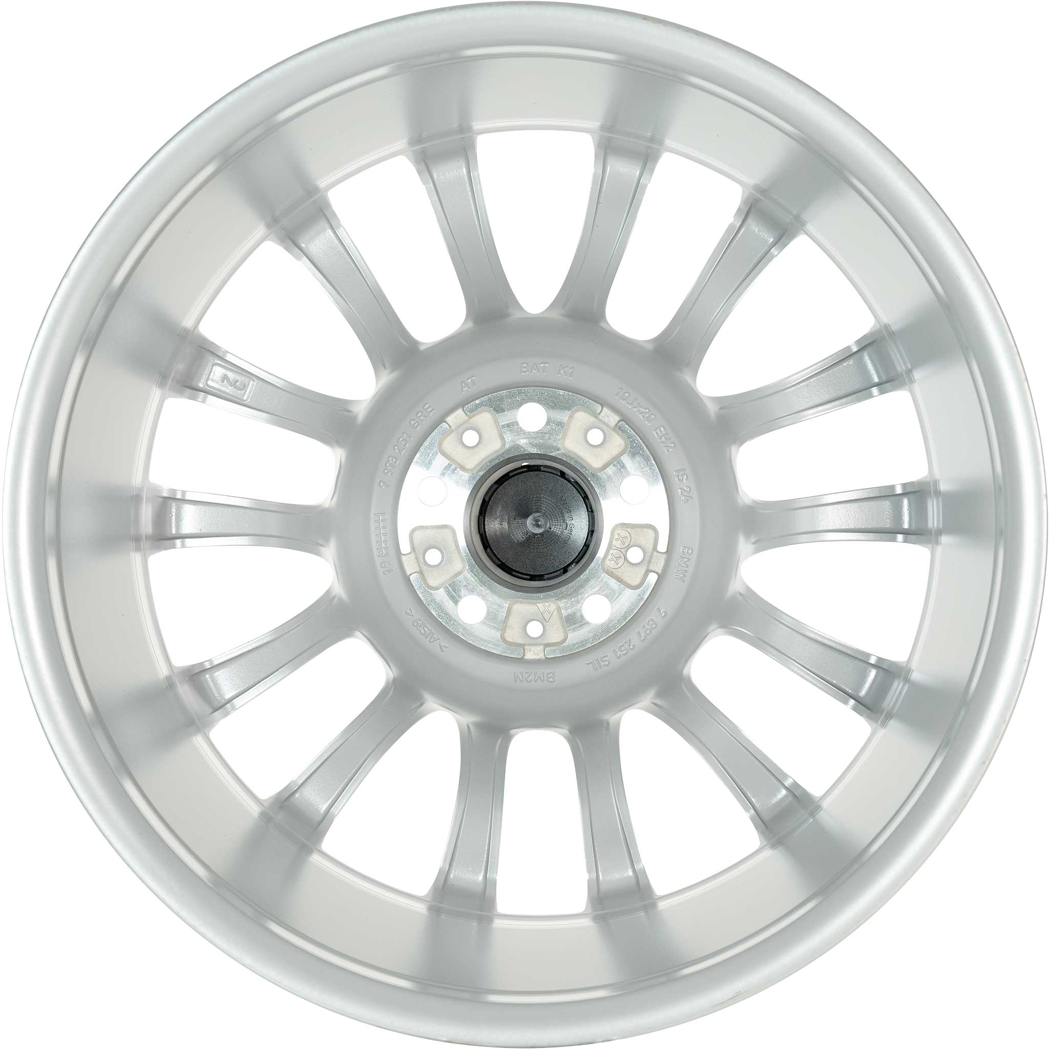 BMW 152 Silver Alloy Wheel Product Image #3