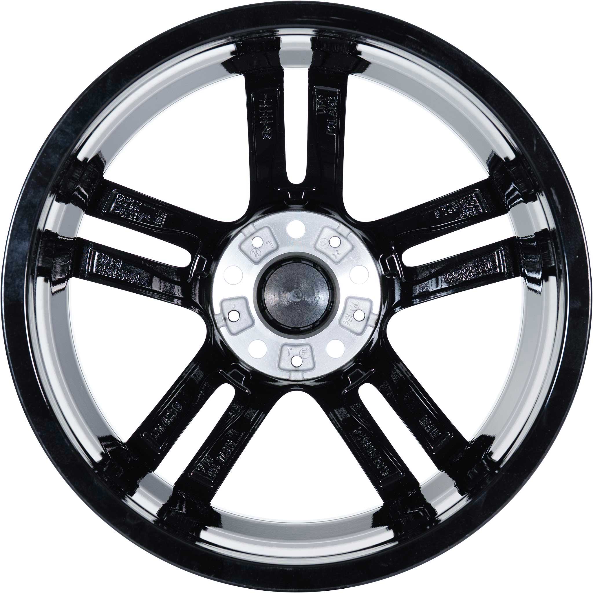 BMW 719M Black with Bright Turned Alloy Wheel Product Image #3
