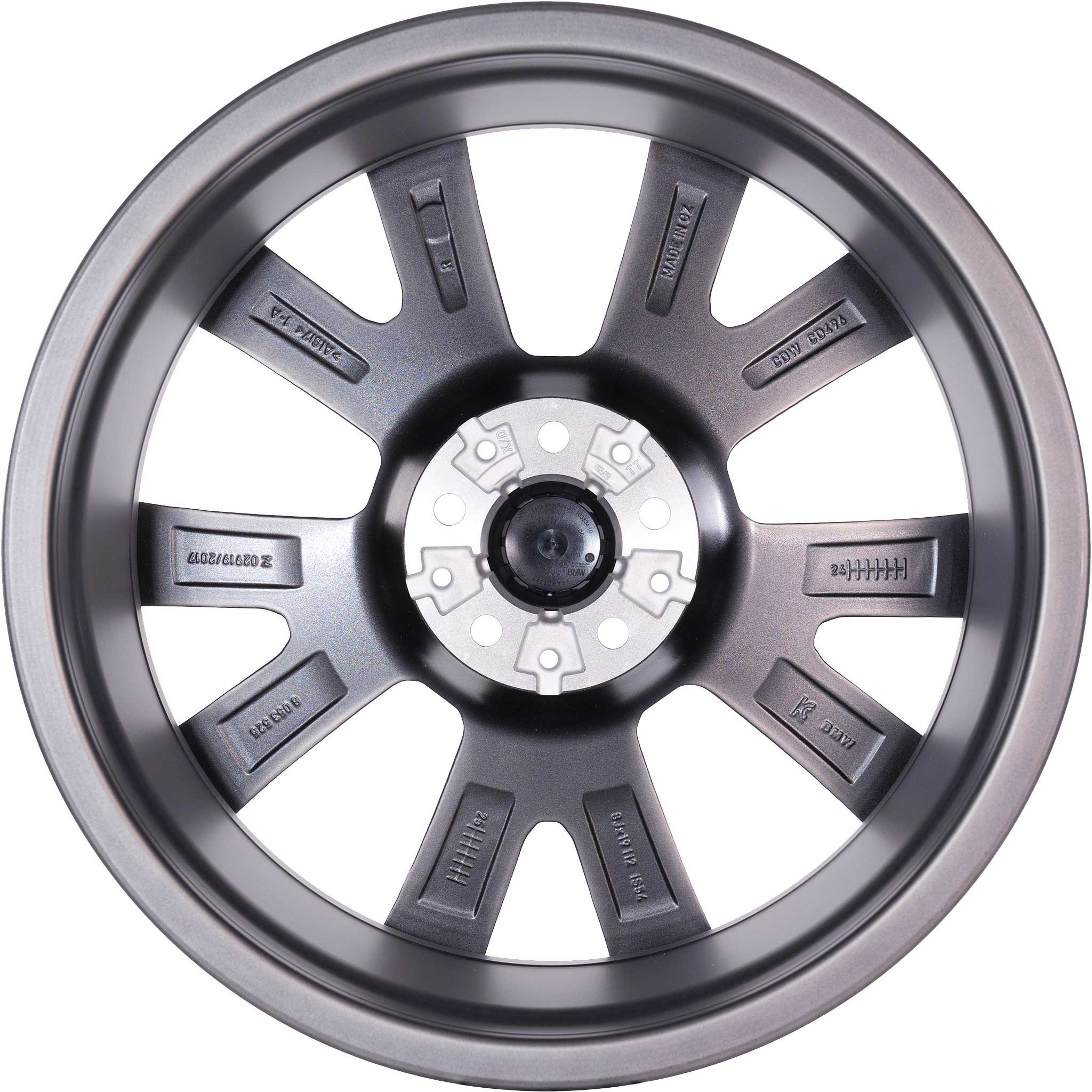 BMW 557M Cerium Grey with Bright Turned Alloy Wheel Product Image #3