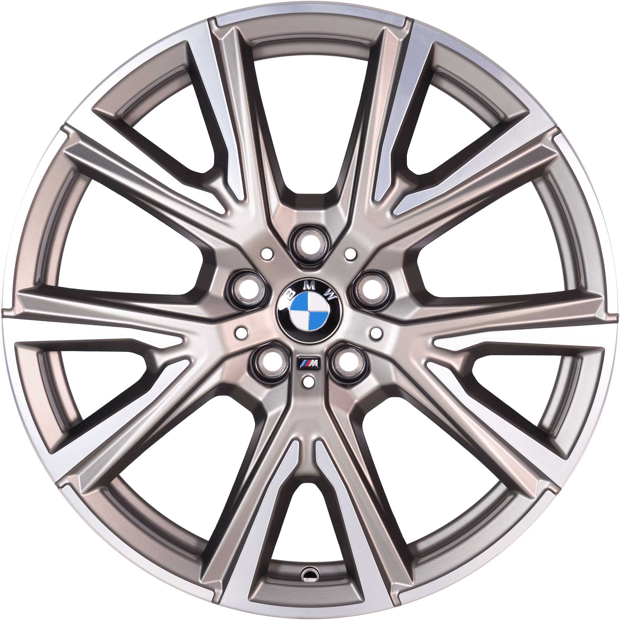 BMW 557M Cerium Grey with Bright Turned Alloy Wheel Product Image #1