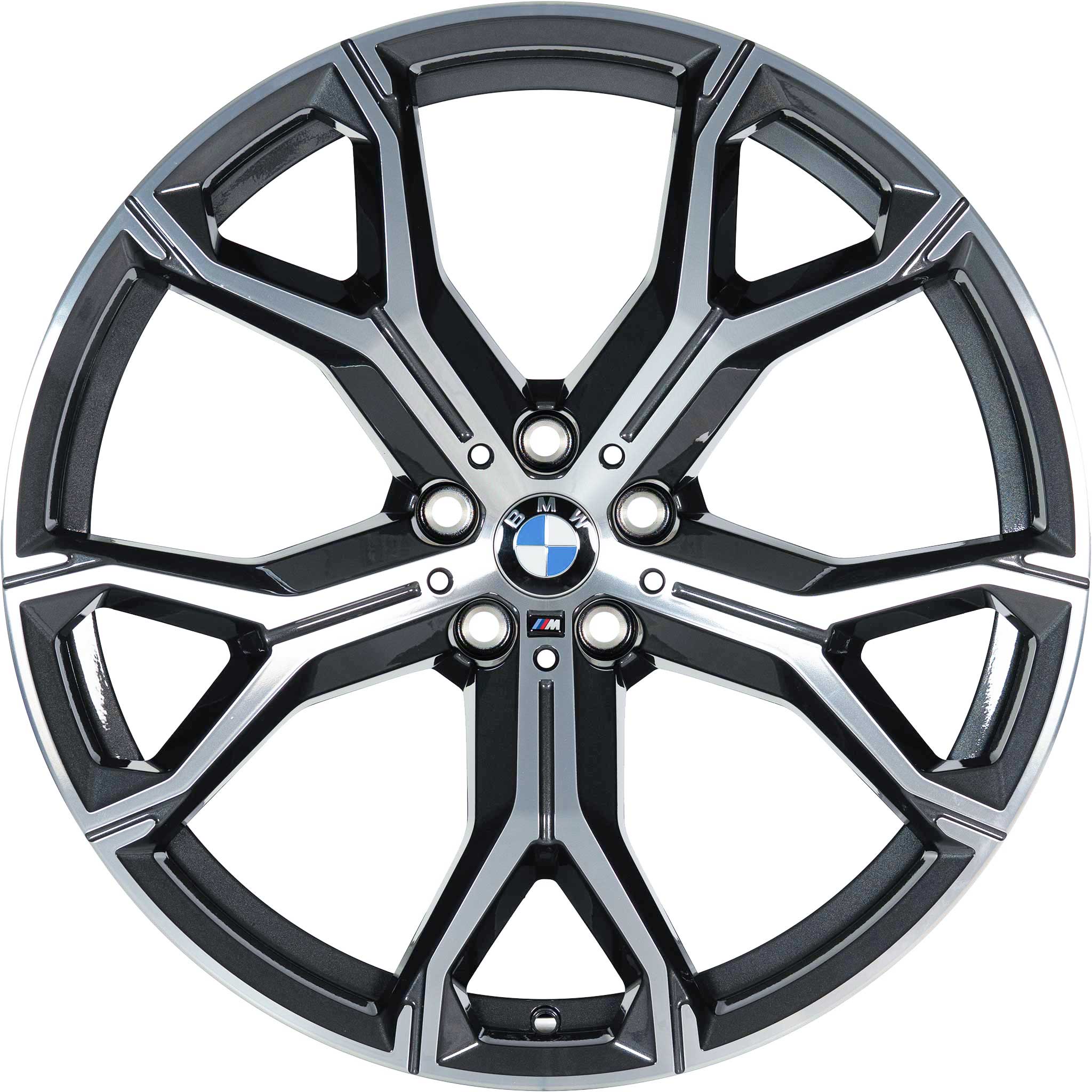 BMW 741M Orbit Grey with Bright Turned Alloy Wheel Product Image #1