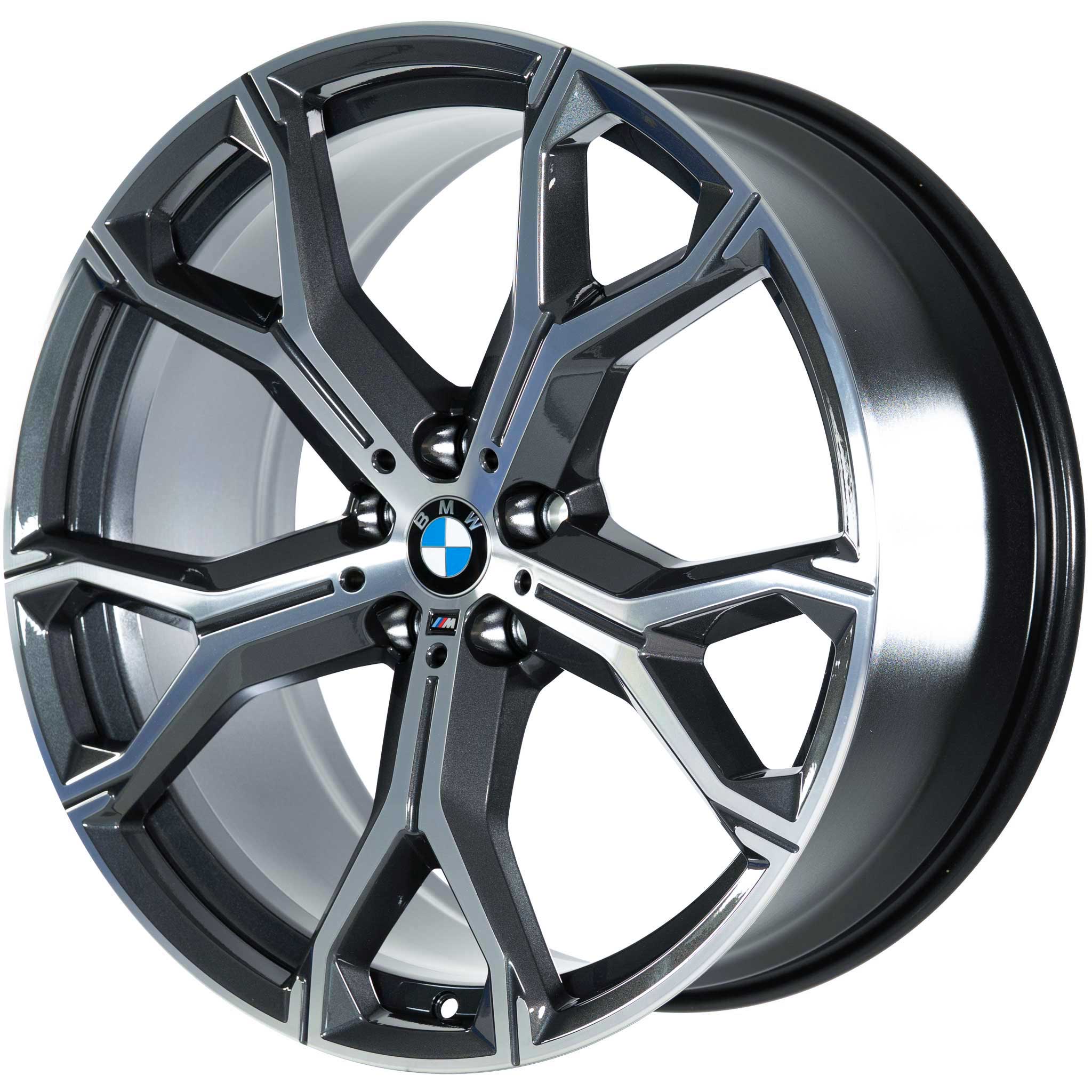 BMW 741M Orbit Grey with Bright Turned Alloy Wheel Product Image #2