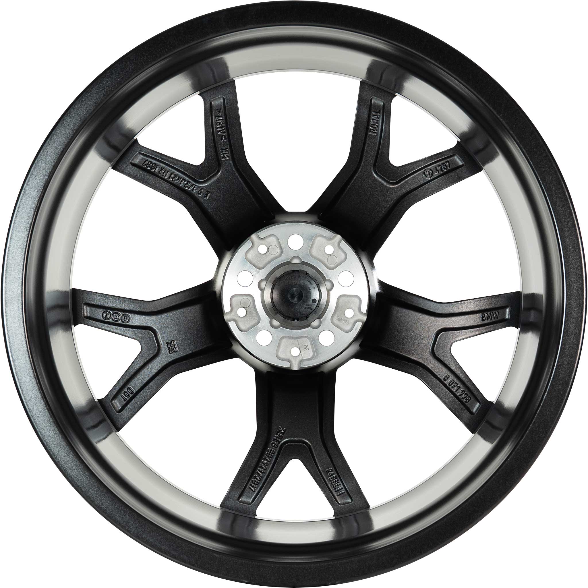 BMW 741M Orbit Grey with Bright Turned Alloy Wheel Product Image #3